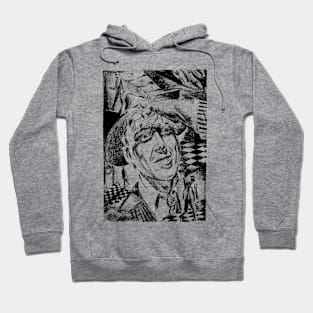 There's no way out! Retro Vintage Ink Drawing Hoodie